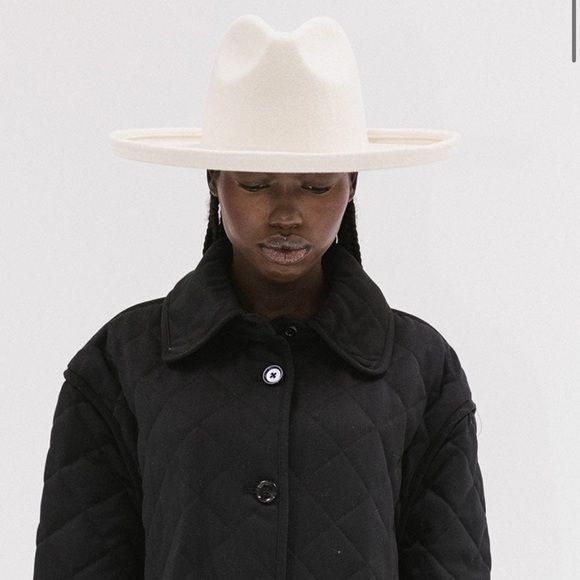 Gigi Pip Maude Pencil Brim Hat- with Cara Loren Band - Picture 7 of 7